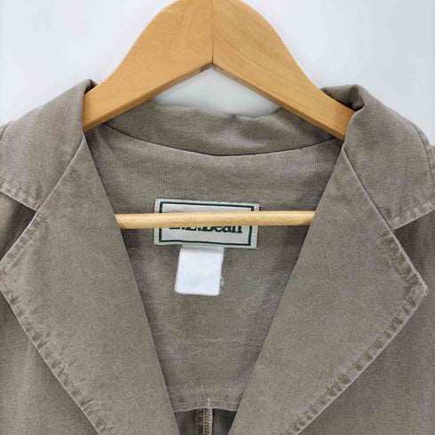 エルエルビーン L.L.Bean 90S コットン ツイル 3B テーラード ジャケット レディース