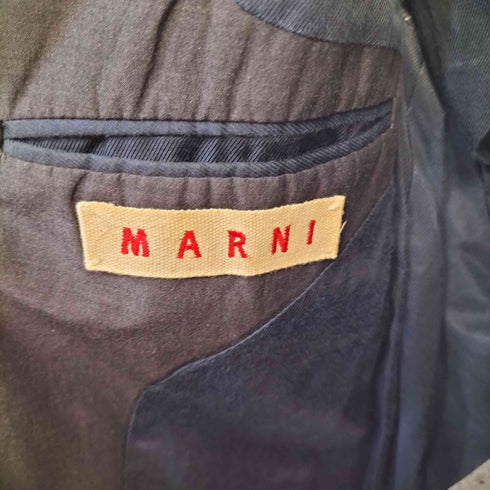 マルニ MARNI イタリア製 2B シングルテーラードジャケット メンズ 44
