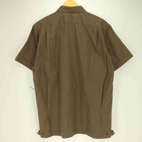 ツインヒル TWINHILL 企業ロゴ ボックスシルエット S/S ワークシャツ メンズ