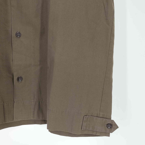 ツインヒル TWINHILL 企業ロゴ ボックスシルエット S/S ワークシャツ メンズ