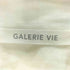 ギャルリーヴィー GALERIE VIE 24SS リネン ポプリン カット オフ フリル シャツ 麻 リネン 100% レディース FREE