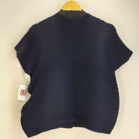 イッセイミヤケミー ISSEY MIYAKE me プリーツ S/S カーディガン レディース