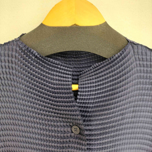 イッセイミヤケミー ISSEY MIYAKE me プリーツ S/S カーディガン レディース