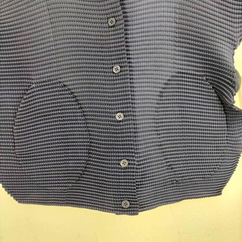 イッセイミヤケミー ISSEY MIYAKE me プリーツ S/S カーディガン レディース