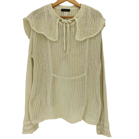 メゾンスペシャル MAISON SPECIAL 21SS ストローヤーンビックカラーニット レディース FREE