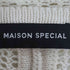メゾンスペシャル MAISON SPECIAL 21SS ストローヤーンビックカラーニット レディース FREE