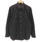 プレインズ PLAINS 90-00S OLD L/S ブラック ウエスタン シャツ メンズ import:L