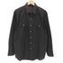 プレインズ PLAINS 90-00S OLD L/S ブラック ウエスタン シャツ メンズ import:L