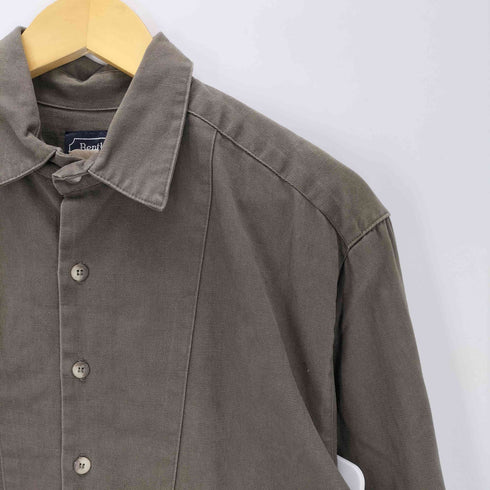 Bentley Arbuckle 80-90S OLD USA製 L/S コットン チロリアン ドレス シャツ メンズ