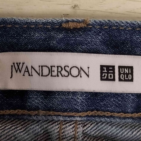 ユニクロジェイダブリューアンダーソン UNIQLO JW ANDERSON ワイドフィットジーンズ 24年モデル メンズ 30