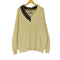 サノバチーズ SON OF THE CHEESE ASYMMETRY V KNIT メンズ L