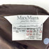 マックスマーラ MAX MARA イタリア製 白タグ シルク100% ドット柄 ノースリーブ シャツワンピース レディース JPN:42