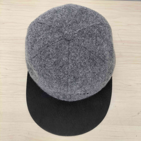 Headmaster 90S ウール レーヨン 企業 ロゴ 6パネル キャップ メンズ ONE SIZE