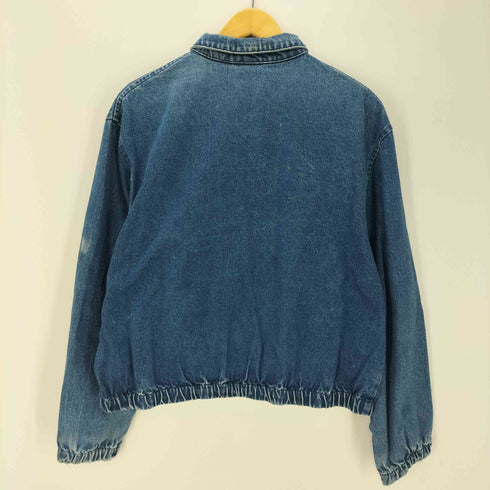 エルエルビーン L.L.Bean FREEPORT MAINE 70-80S USA製 OLD デニム スポーツ ジャケット スウィングトップ ブルゾン VINTAGE ヴィンテージ 短丈 IDEAL ジップ メンズ