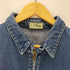 エルエルビーン L.L.Bean FREEPORT MAINE 70-80S USA製 OLD デニム スポーツ ジャケット スウィングトップ ブルゾン VINTAGE ヴィンテージ 短丈 IDEAL ジップ メンズ