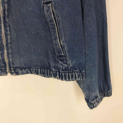 エルエルビーン L.L.Bean FREEPORT MAINE 70-80S USA製 OLD デニム スポーツ ジャケット スウィングトップ ブルゾン VINTAGE ヴィンテージ 短丈 IDEAL ジップ メンズ