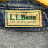 エルエルビーン L.L.Bean FREEPORT MAINE 70-80S USA製 OLD デニム スポーツ ジャケット スウィングトップ ブルゾン VINTAGE ヴィンテージ 短丈 IDEAL ジップ メンズ