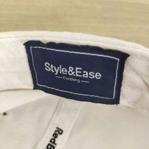 STYLE&Ease 企業ロゴ 刺繍 6パネル キャップ street メンズ