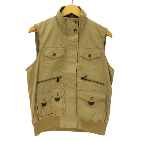 ローレンラルフローレン LAUREN RALPH LAUREN 90S OLD 緑タグ コットン ワーク ベスト レディース import:L