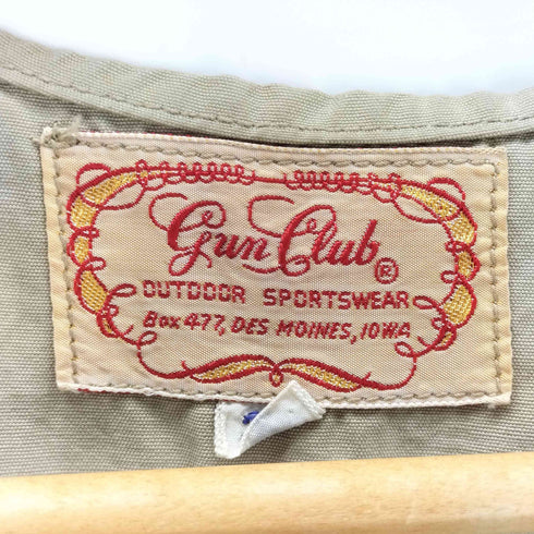 GUNCLUB 50S OLD バックパッチ ハンティング シューティング ベスト vintage ヴィンテージ メンズ 32