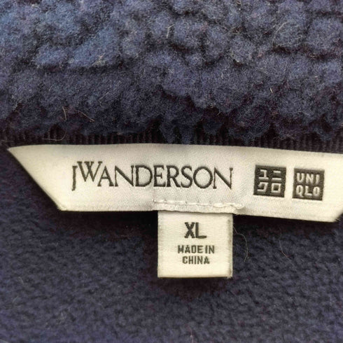 ユニクロジェイダブリューアンダーソン UNIQLO JW ANDERSON ボアフリースフルジップブルゾン メンズ JPN:XL