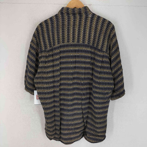 MAXINI レーヨン 総柄 S/S シャツ メンズ XL
