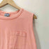 BLUES EXPRESS 80-90S USA製 コットン ポケ付き 無地 ブランク ノースリーブ Tシャツ タンクトップ 裾シングル メンズ import:M