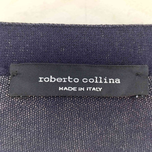 ロベルトコリーナ ROBERTO COLLINA イタリア製 コットン カーディガン レディース 46