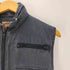 バナナリパブリック BANANA REPUBLIC 80S OLD 初期 バナナタグ パッカブル フード コットン ジップアップ ワーク ハンティング サファリ ベスト メンズ import:XS