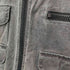 バナナリパブリック BANANA REPUBLIC 80S OLD 初期 バナナタグ パッカブル フード コットン ジップアップ ワーク ハンティング サファリ ベスト メンズ import:XS