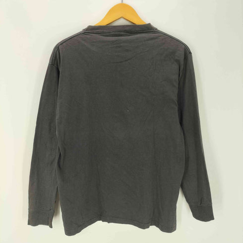オーシャンパシフィック Ocean Pacific 80S USA製 サーフ プリント L/S カットソー Tシャツ ロンT 裾シングル メンズ import:L