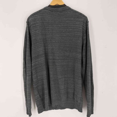 カルバンクラインジーンズ Calvin Klein Jeans VネックL/Sニット メンズ L