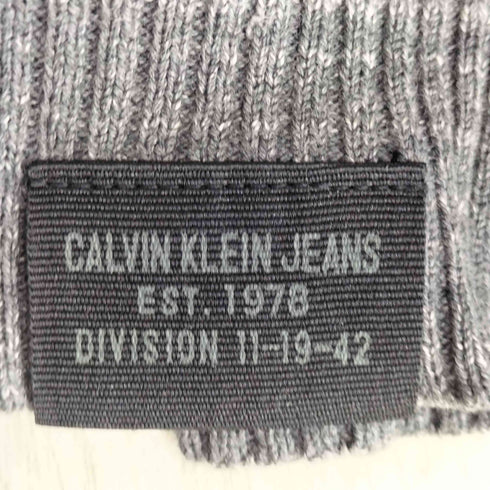 カルバンクラインジーンズ Calvin Klein Jeans VネックL/Sニット メンズ L
