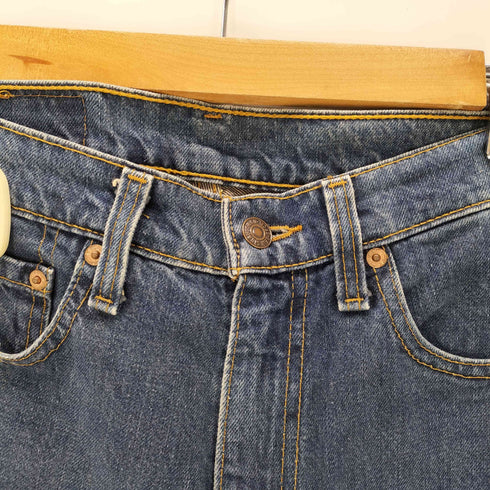 リーバイス Levis 90S USA製 ボタン裏525刻印 519 ストレート デニム パンツ 1994年10月製 レディース W28L36