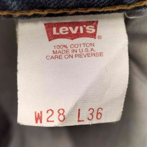 リーバイス Levis 90S USA製 ボタン裏525刻印 519 ストレート デニム パンツ 1994年10月製 レディース W28L36