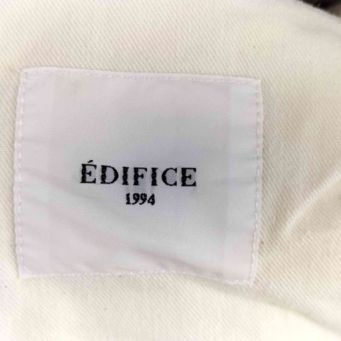 エディフィス EDIFICE サイドアジャスター ツータック チノパンツ メンズ M
