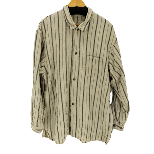 スティーブンアラン Steven Alan CL クレープ オープンカラー シャツ メンズ XL