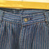 リーバイス Levis 80-90S 26398 9764 ストライプ ストレート デニム パンツ ロケット TALON ジップ レディース W25L30