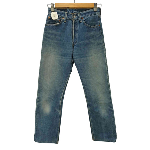 リーバイス Levis 90S USA製 501 ボタンフライ ストレート デニム パンツ ボタン裏 544 刻印 95年6月製 レディース W27 L32