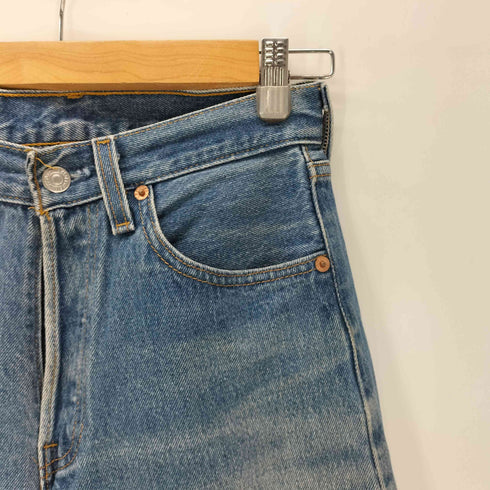 リーバイス Levis 90S USA製 501 ボタンフライ ストレート デニム パンツ ボタン裏 544 刻印 95年6月製 レディース W27 L32