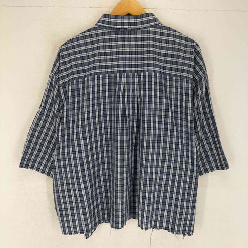 ポロバイラルフローレン Polo by RALPH LAUREN REGENT CLASSIC FIT ポニー刺繍 チェック柄 B/D S/S シャツ メンズ XXL