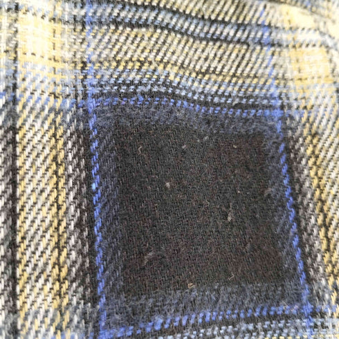 オンブレチェック L/S シャツ メンズ