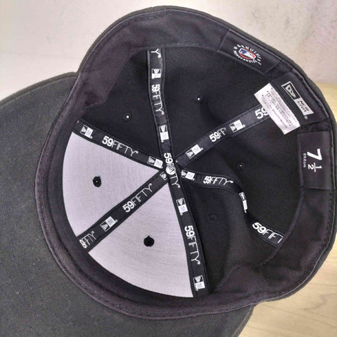 ニューエラ NEW ERA 59IFTY ロゴ刺繍 6パネル キャップ メンズ 7 1/2