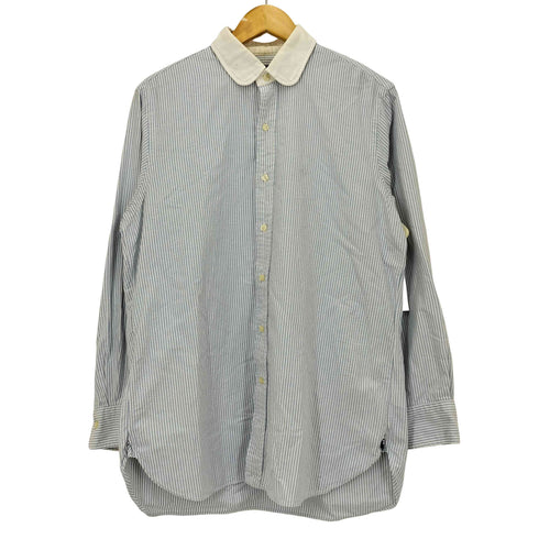 ポロラルフローレン POLO RALPH LAUREN CLASSIC FIT ラウンドカラー クレリックシャツ メンズ import:M
