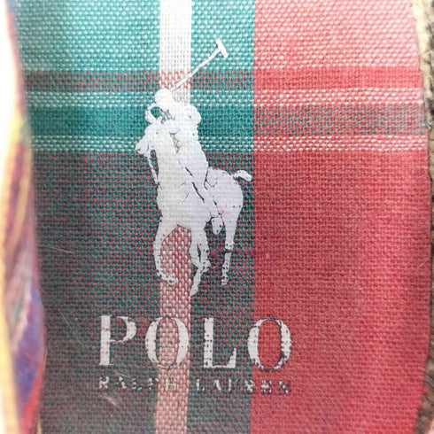 ポロラルフローレン POLO RALPH LAUREN ポニー 刺繍 キャンバス エスパドリーユ メンズ US:10