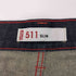 リーバイス Levis 511 SLIM ジッパーフライ ストレート デニム メンズ W32 L32