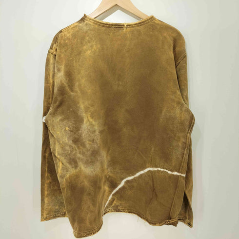 N.T.R.L Y2K ブリーチ グランジ L/S カットソー メンズ JPN:L