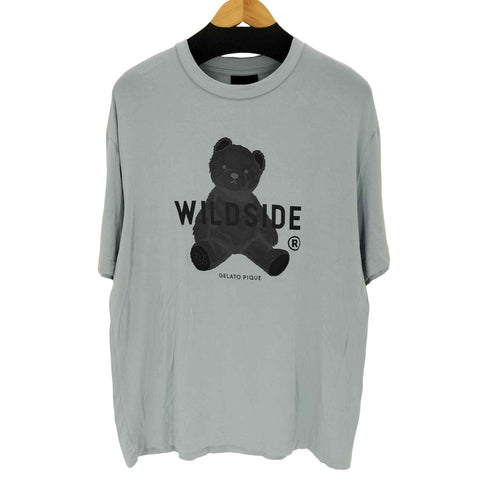 ジェラートピケ gelato pique ベアモチーフTシャツ レディース M-L