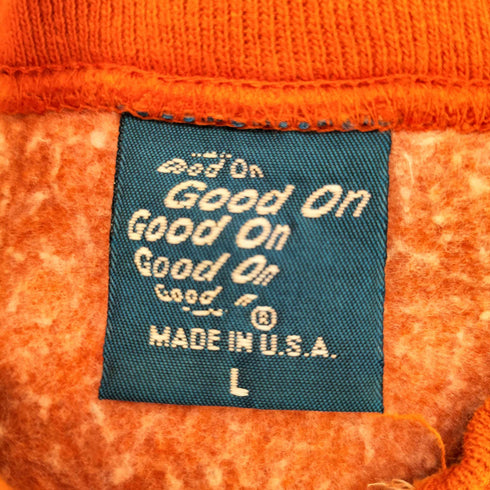 グッドオン good on USA製 ジップアップ スウェットジャケット メンズ import:L