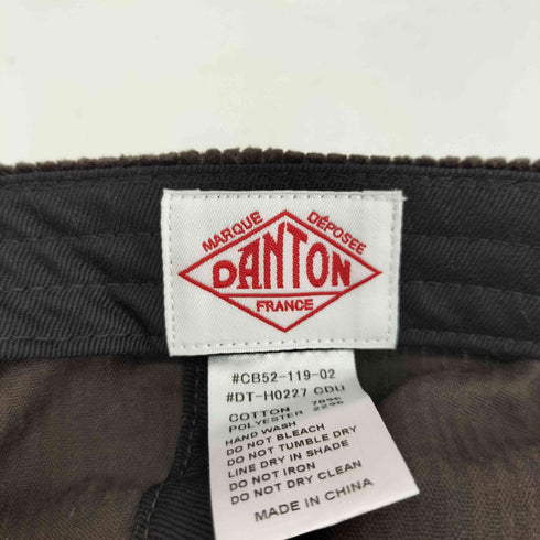 ダントン DANTON コーデュロイ キャップ レディース